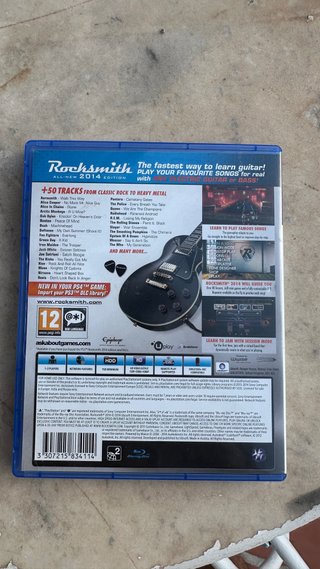 Rocksmith 2014 PS4 + Caja + Cable