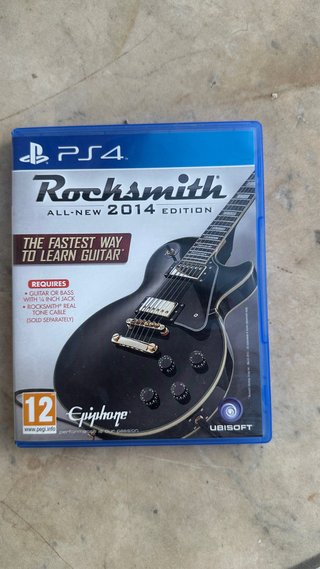 Rocksmith 2014 PS4 + Caja + Cable
