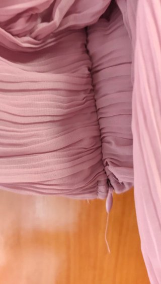 Blusa Zara gasa plisada lazo
