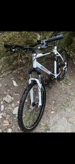 Bicicleta de Montaña Rockrider Blanca