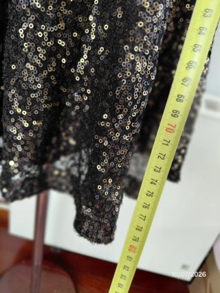 Vestido de fiesta con lentejuelas