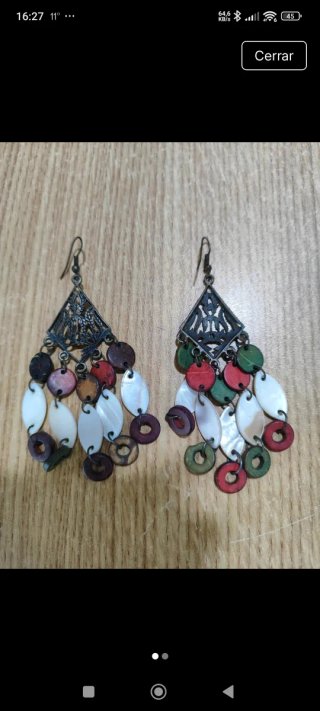 2 Pares Pendientes  (A Elegir)