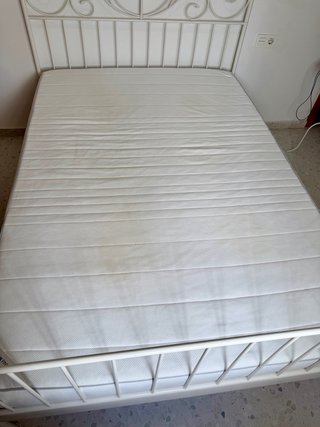 Cama 140x200 con somier y colchón