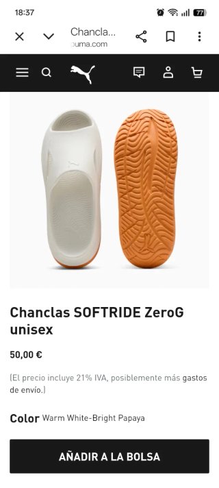 Chanclas Sandalias Negras