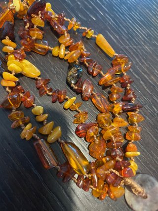 Bracciale ambra naturale