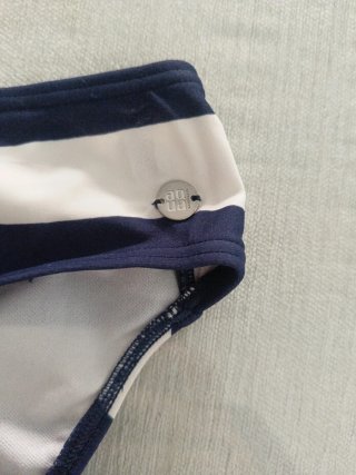 Bikini Schiesser Rayas Azul y Blanco