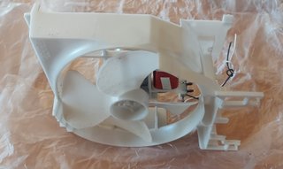 Ventilador con motor 220v Microondas Samsung