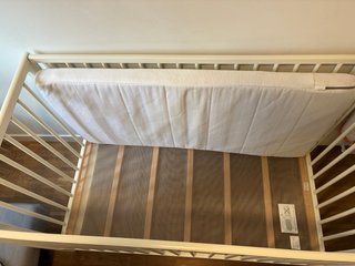 Cuna Bebé Ikea Gulliver Blanca + colchón