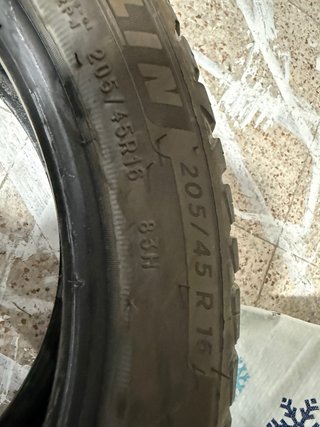 Neumáticos Michelin 205/45 R16 83H