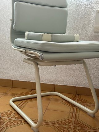 Silla Sklum verde agua