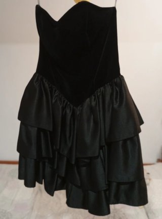 Vestido de fiesta negro