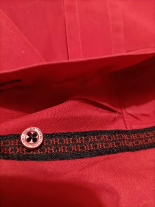 Camisa Carolina Herrera Roja Talla XL