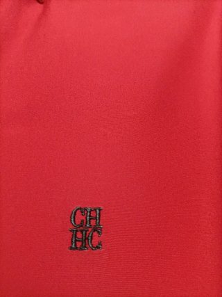Camisa Carolina Herrera Roja Talla XL