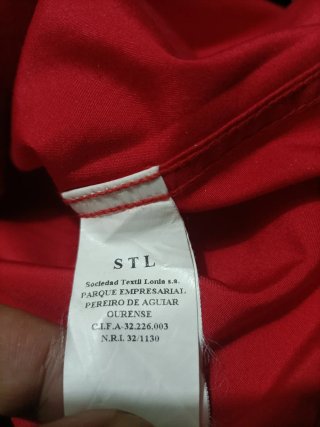 Camisa Carolina Herrera Roja Talla XL