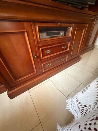 Mueble de salón de madera