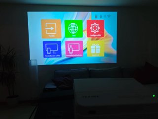 Proyector Yezmek V7 Blanco