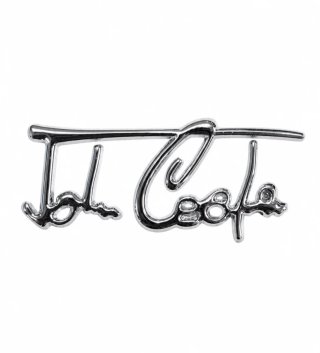 Logo John Cooper Mini Clásico Cromado