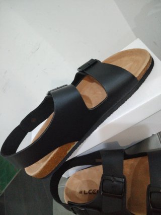Sandali neri uomo n.45