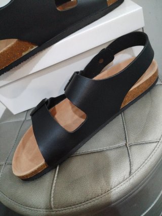 Sandali neri uomo n.45