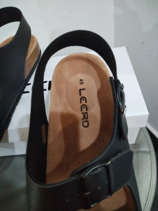 Sandali neri uomo n.45