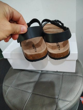 Sandali neri uomo n.45