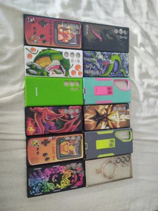 Lote de 12 fundas para Samsung galaxy S25 Ultra