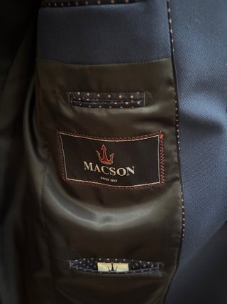 Americana azul marino MACSON