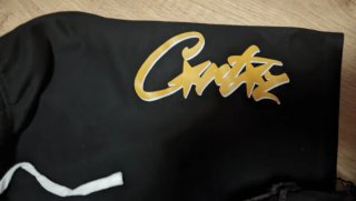 Pantalón de chándal Corteiz negro nuevo