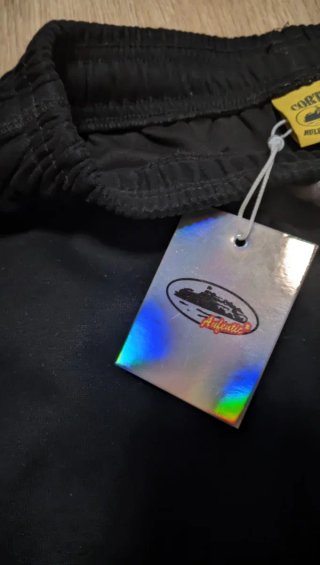 Pantalón de chándal Corteiz negro nuevo
