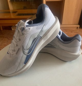 Zapatillas Nike Downshifter 13 Blancas y Azules
