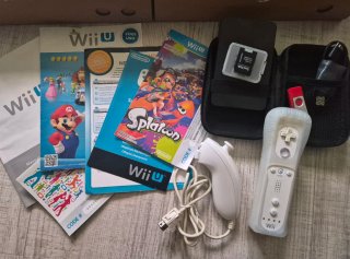 Wiiu Black 32G Premium Mariokart8 & Splatoon