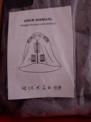 Manta Calefactable Talla Única