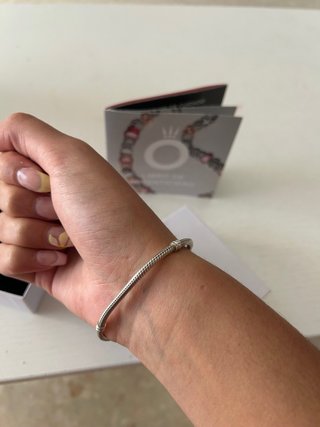 Pulsera Pandora Plata Usada Pocas Veces
