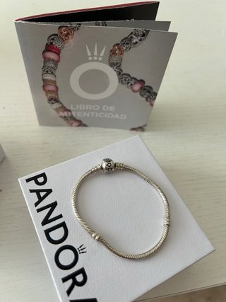 Pulsera Pandora Plata Usada Pocas Veces
