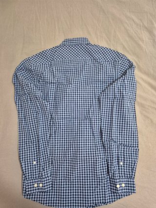 Camisa Sfera cuadros azul/gris Talla M