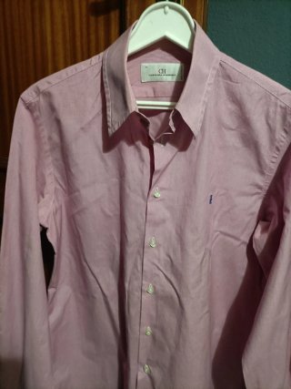 Camisa Carolina Herrera Talla L Rosa