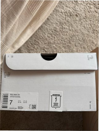 Nike Mind 001 Blanco Hueso EU 40 Nuevas