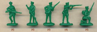 Modellini di fanteria russa in uniforme estiva 1/72