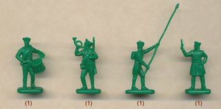 Modellini di fanteria russa in uniforme estiva 1/72