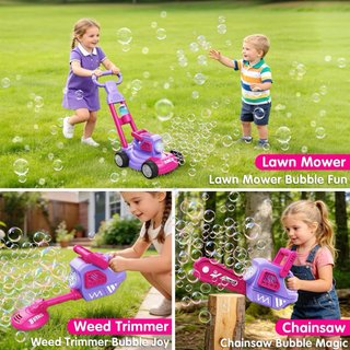 NUEVO! Cortacésped de Burbujas 3 en 1 para Niños