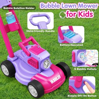 NUEVO! Cortacésped de Burbujas 3 en 1 para Niños