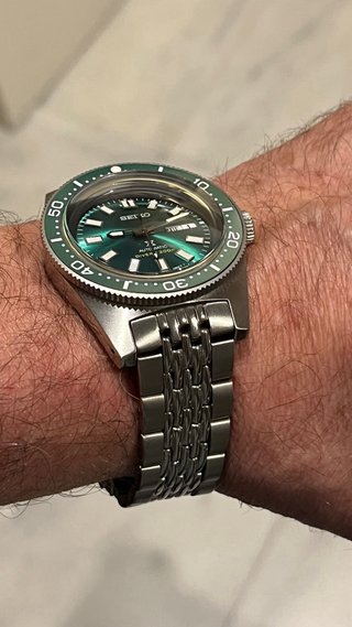 Reloj MOD Seiko Diver 4R36 Esfera Verde