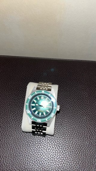 Reloj MOD Seiko Diver 4R36 Esfera Verde