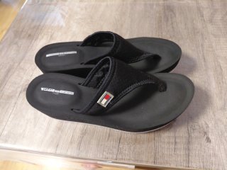 Chanclas cuña Tommy Hilfiger negras