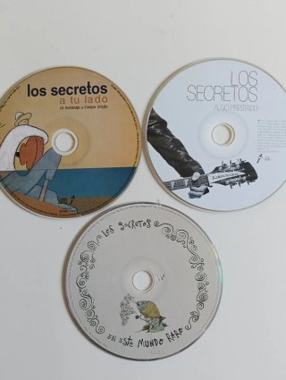 Lote 3 CDs Los Secretos