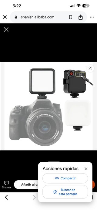 Luz LED Magnética neewer para Action Cam