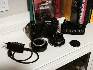 Fuji GFX 50SII + Carl Zeiss Tessar + Extras