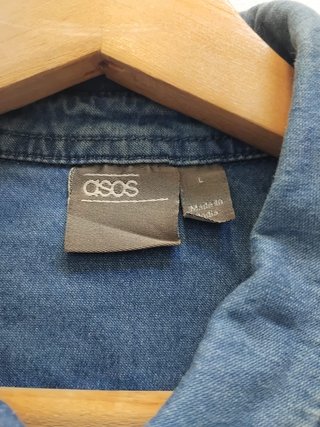 Camisa vaquera de manga corta de la marca ASOS L