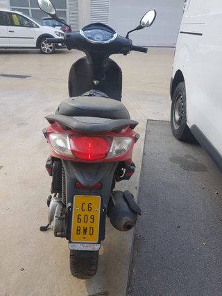 Moto Scooter C 50 Roja