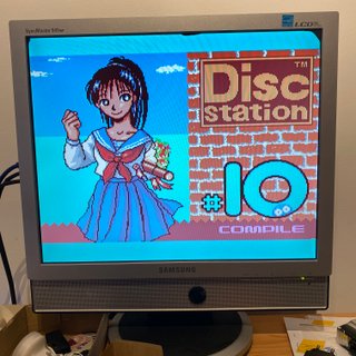 MSX2 - Disc Station 10 - JP (caja + 2 discos)